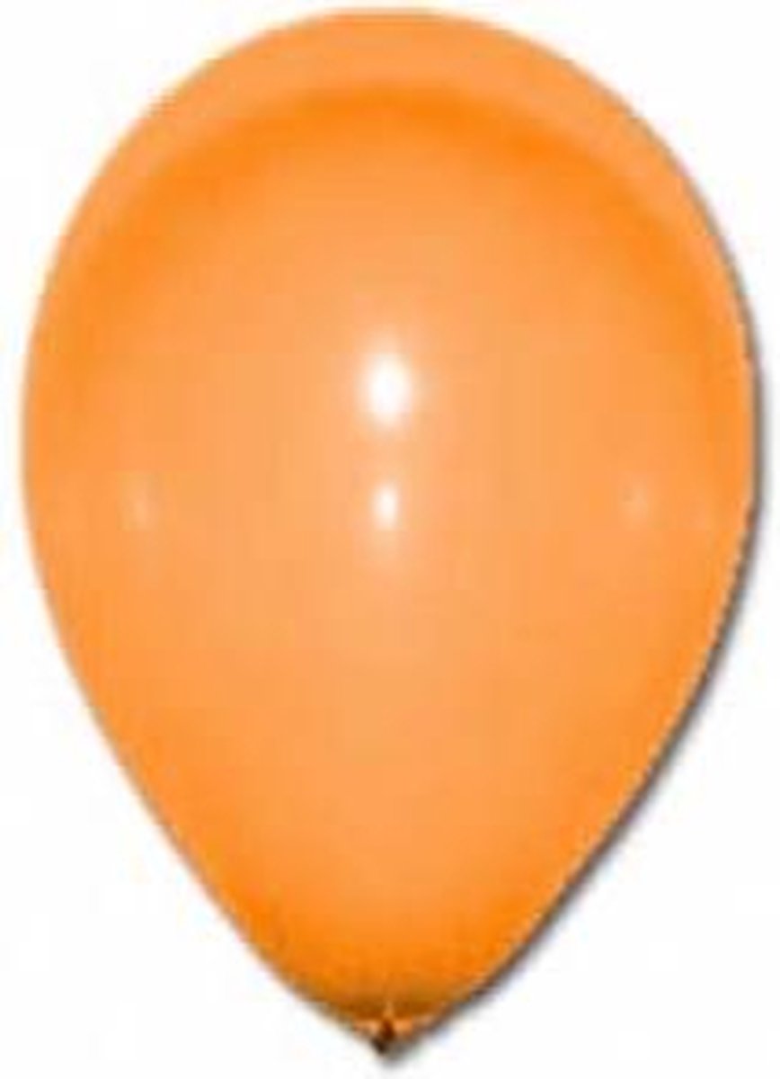 GLOBOLANDIA - 12 oranje ballonnen van 28 cm - Decoratie > Ballonnen
